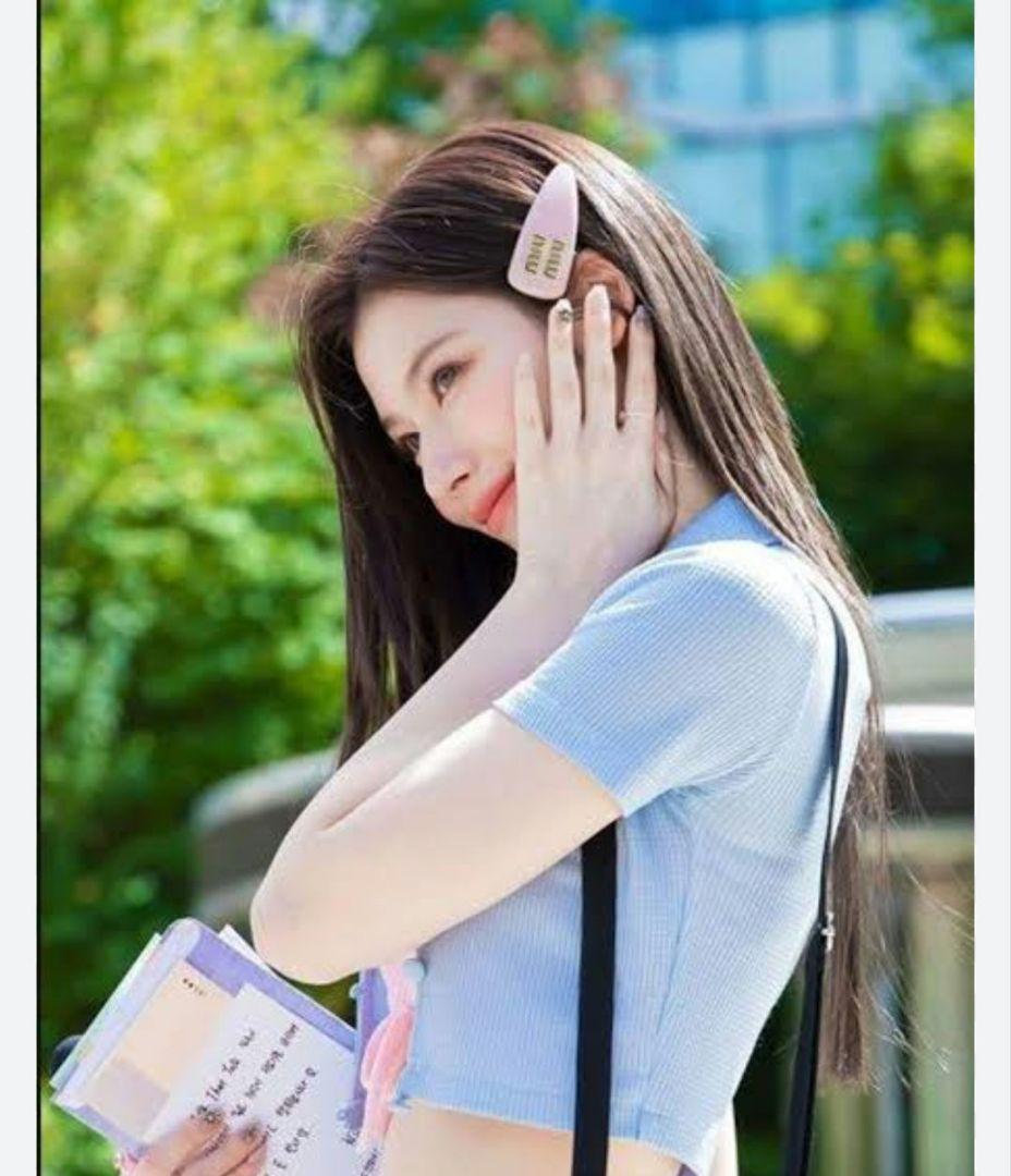 miu miu ミュウミュウ　MIUMIU　ヘアピン 　バレッタ　ヘアクリップ