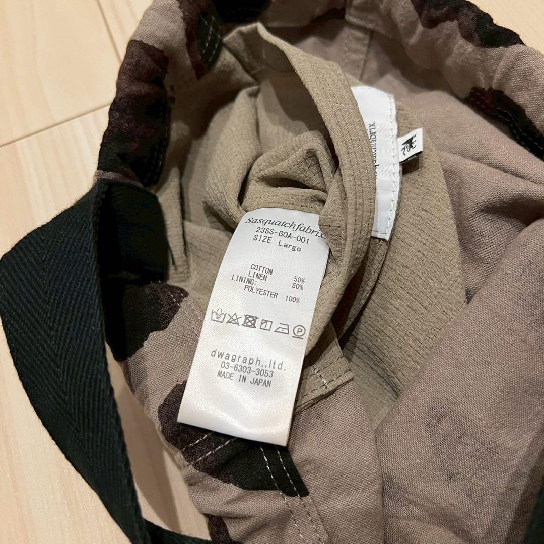 Sasquatchfabrix レオパード 豹柄 ヘルメットバッグ