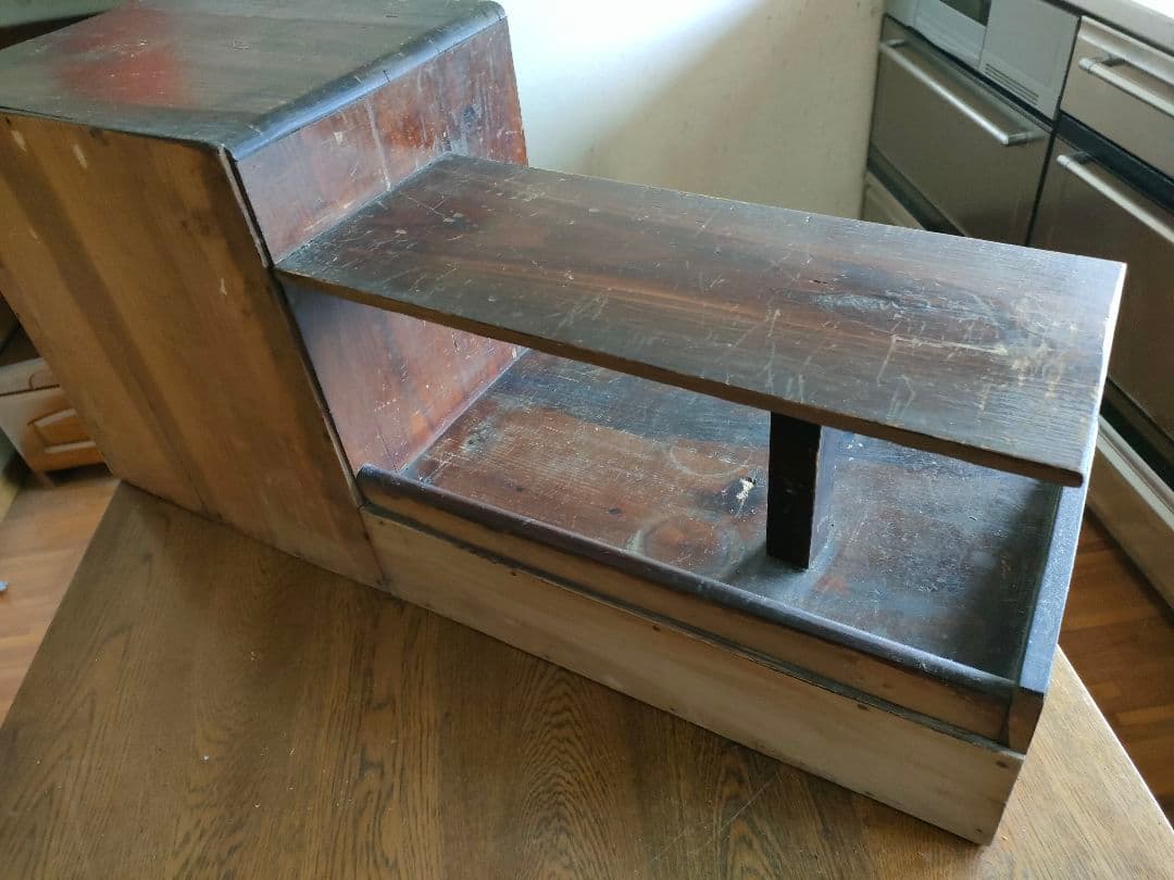 レトロな和箪笥　横85cm 奥行29cm 高さ40cm　民芸家具　棚　古民具