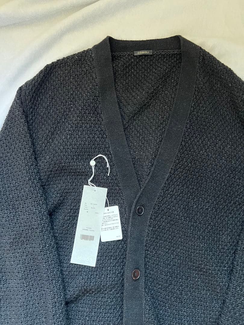 25SS COMOLI 5G ニットカーディガン　サイズ1