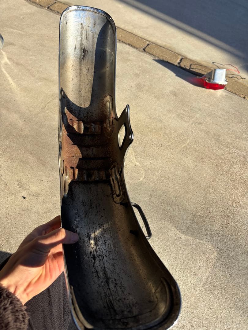 SR400 FI フロントフェンダー