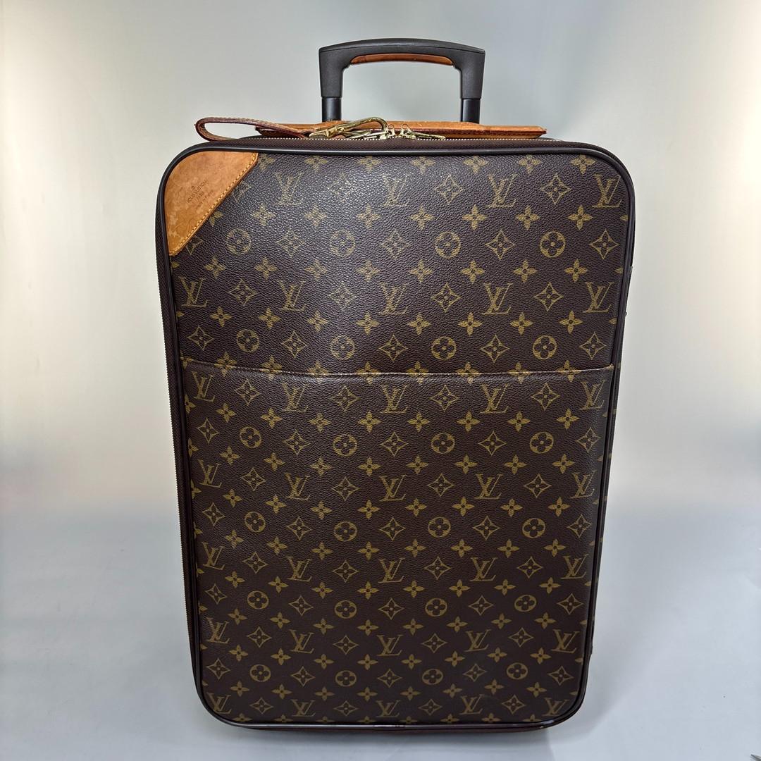 極美品 ルイヴィトン M23294 モノグラム ペガス55 キャリーケース