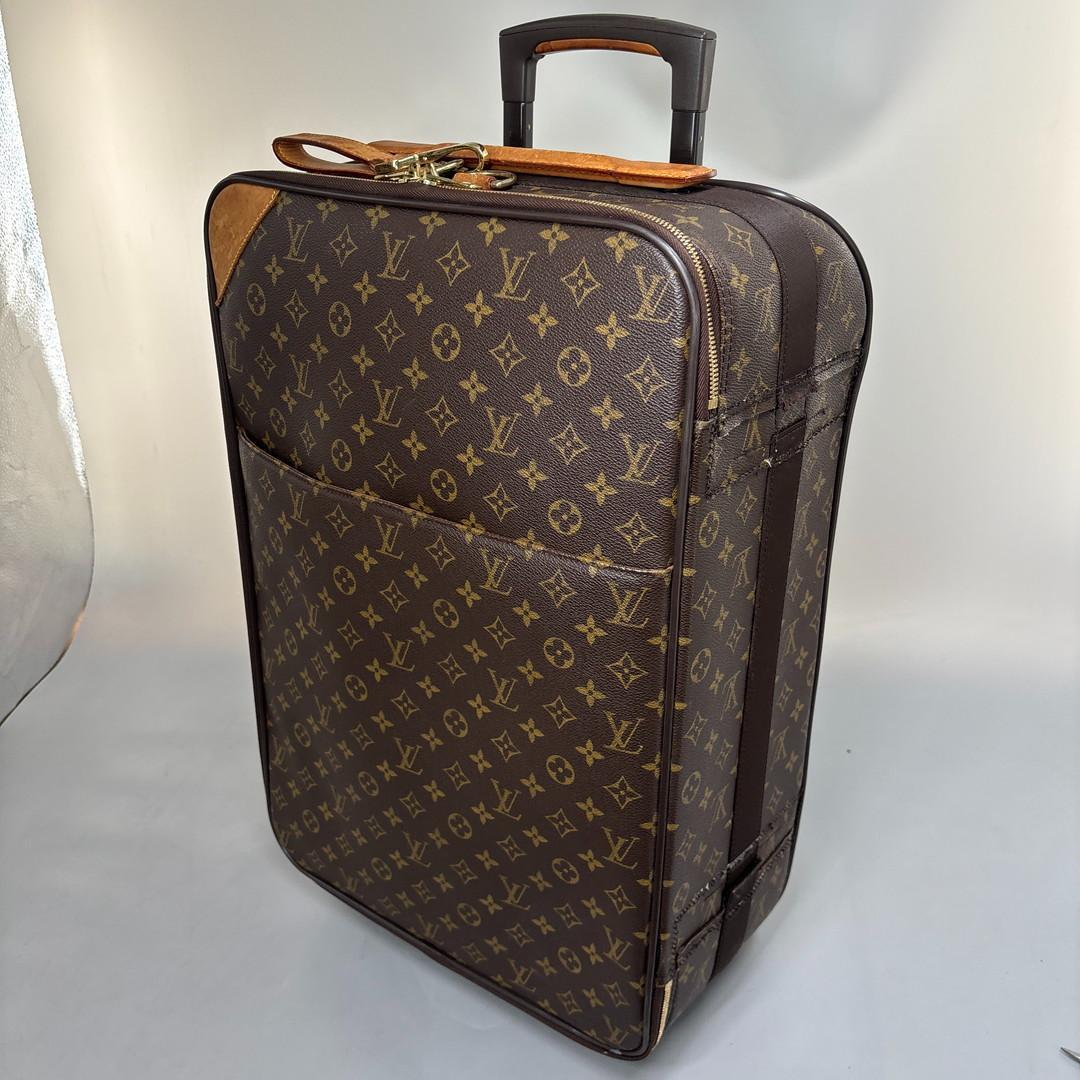 極美品 ルイヴィトン M23294 モノグラム ペガス55 キャリーケース