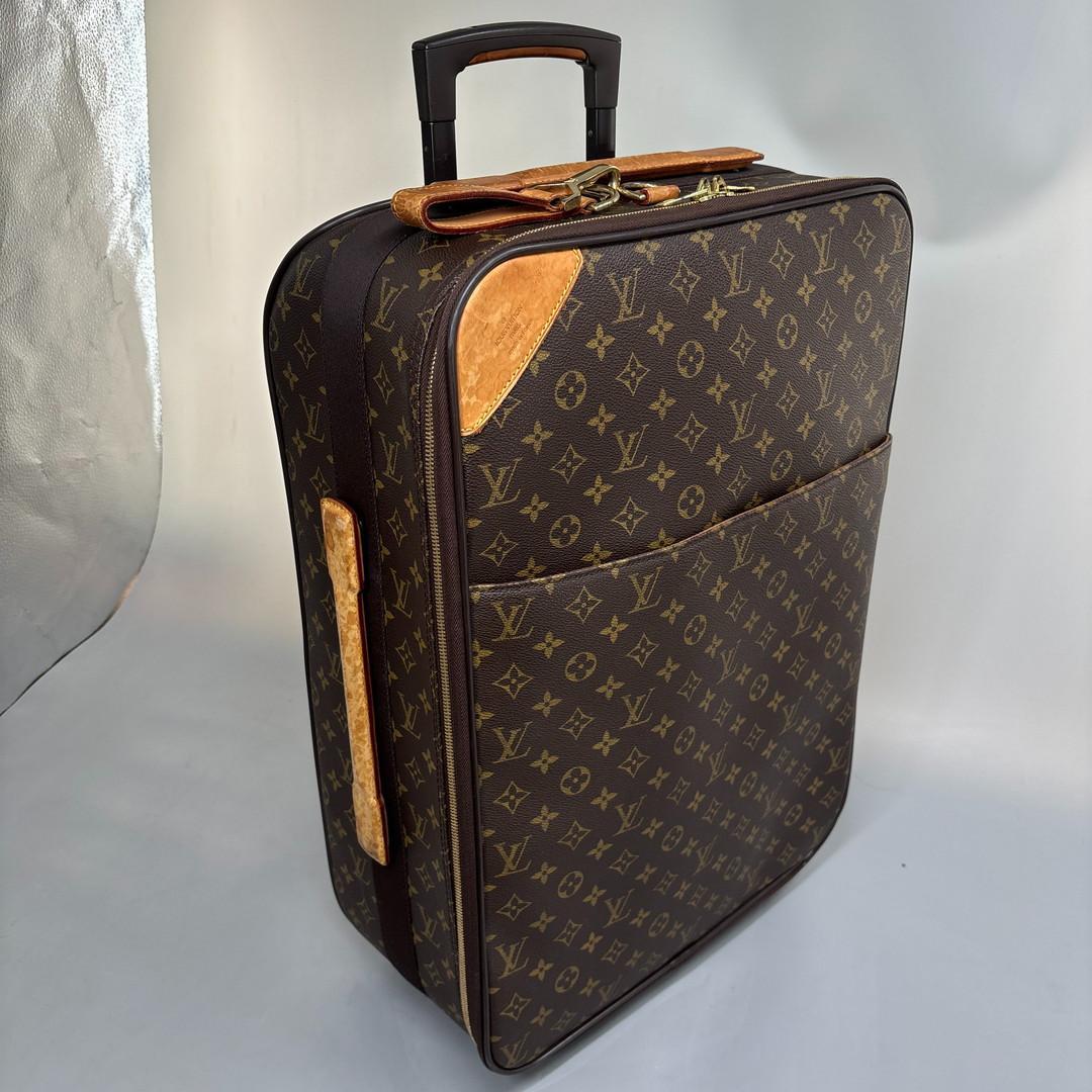 極美品 ルイヴィトン M23294 モノグラム ペガス55 キャリーケース