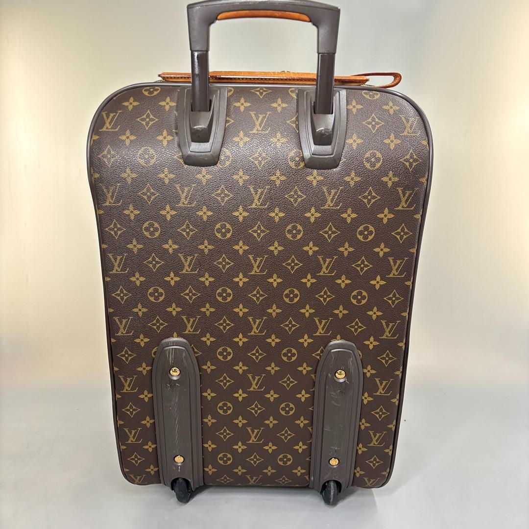 極美品 ルイヴィトン M23294 モノグラム ペガス55 キャリーケース