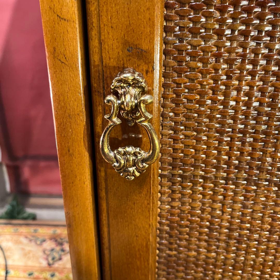 オールド　カリモク　クラシック　木製ラック