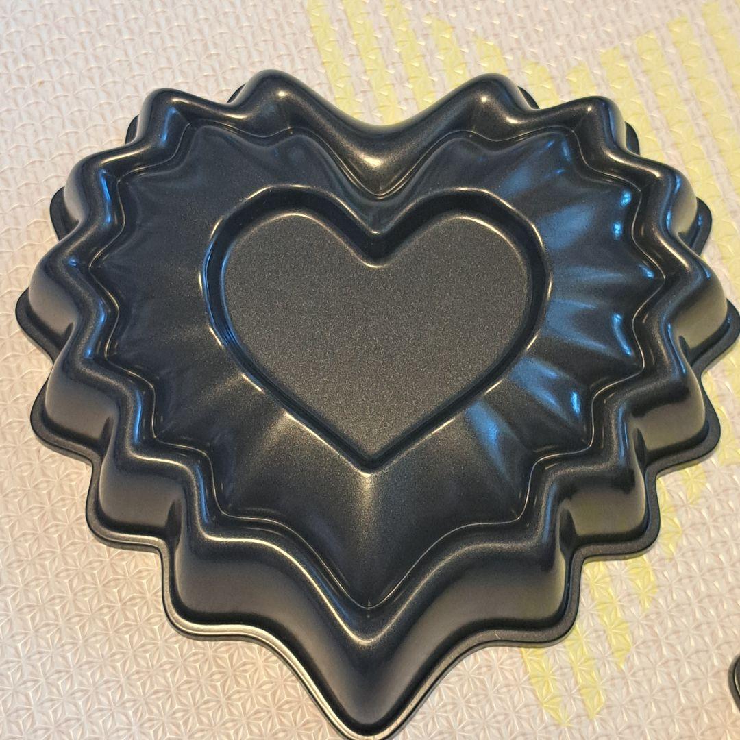 KAISER カイザー　ハート型 洋菓子型 2つセット　ケーキ型　お菓子