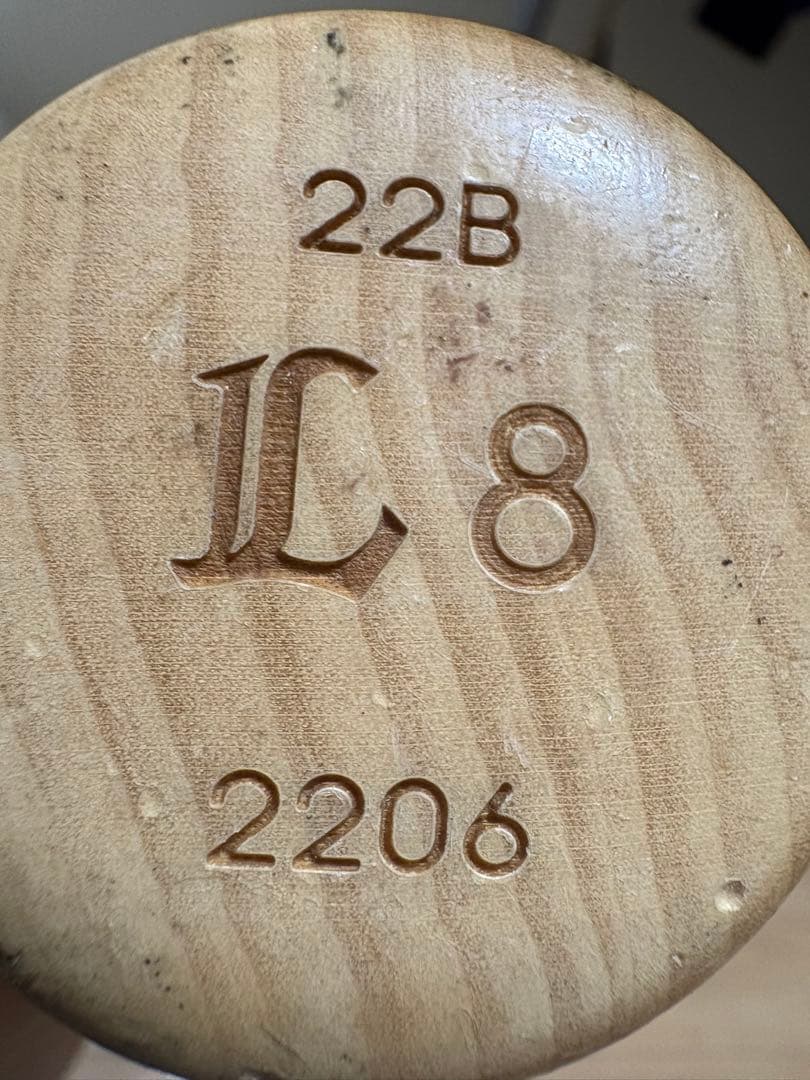 硬式木製バット　NPB ライオンズ8