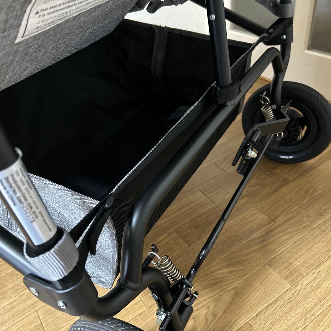 お値下げ　美品　エアバギー ココダブル EX フロムバース　マット付き