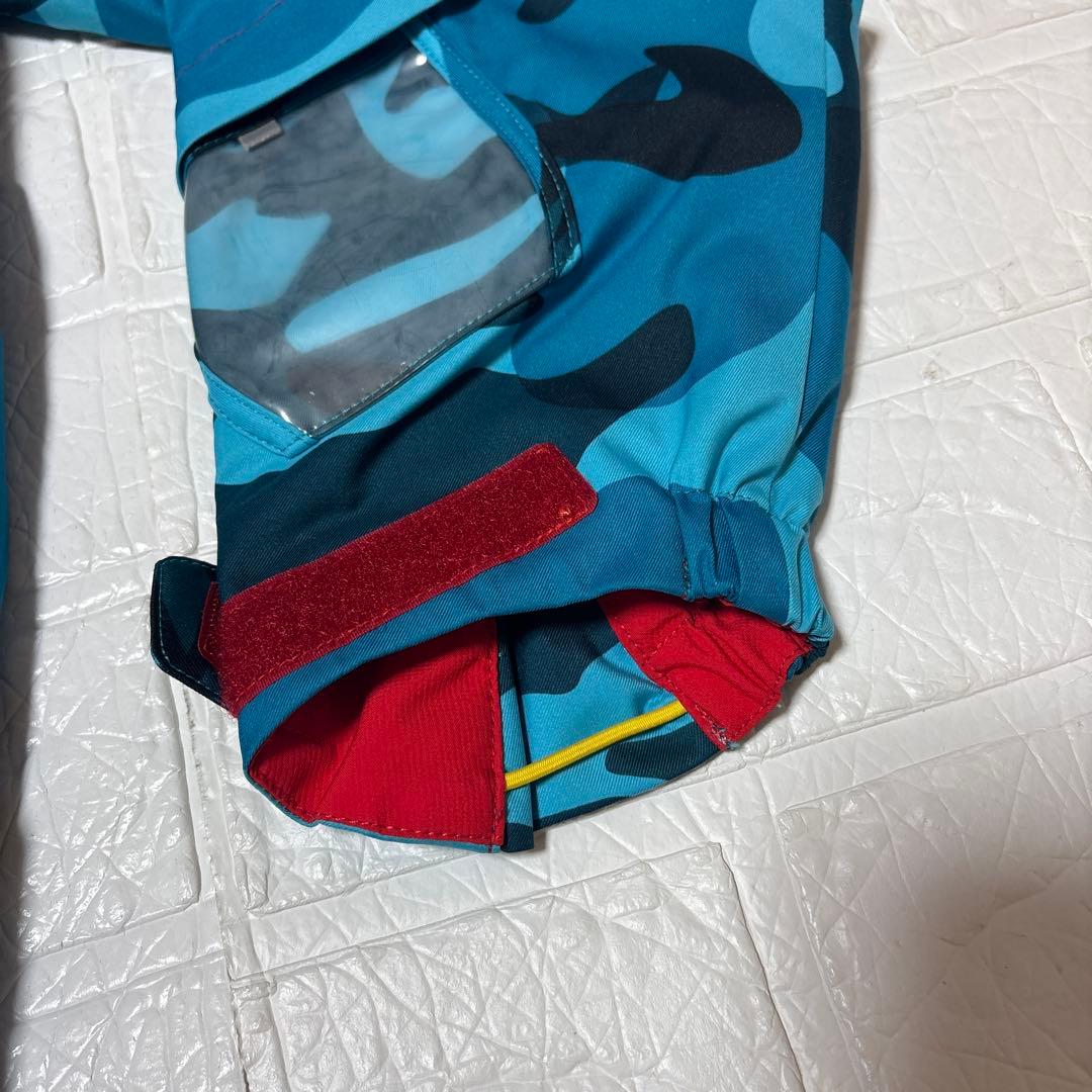 デサント　コロンビア　スキー　スノボ　スノーウェア　140/130 青迷彩 即日