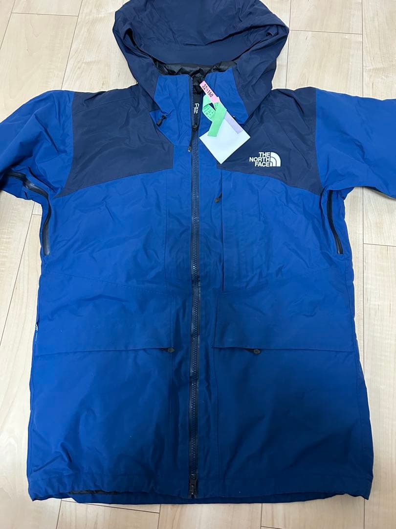 最終価格THE NORTH FACE スノーボードウェア上下セット　Mサイズ青