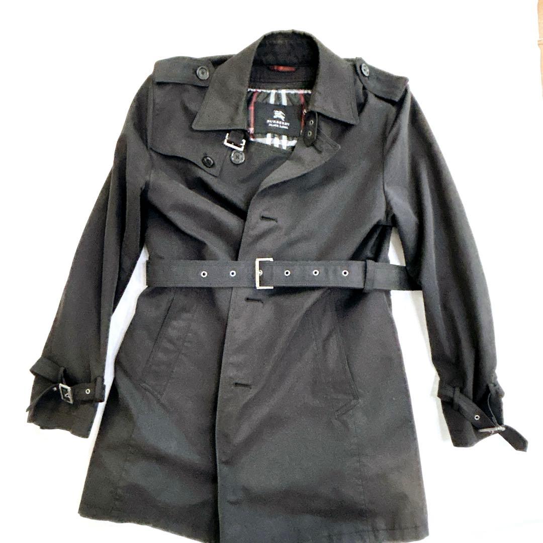 バーバリーブラックレーベル　トレンチコート　ノバチェック　ベルト ライナー　XL