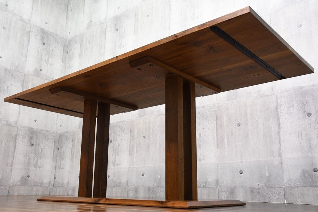 DBC14 ウォールナット無垢材 W180cm ダイニングテーブル LDテーブル