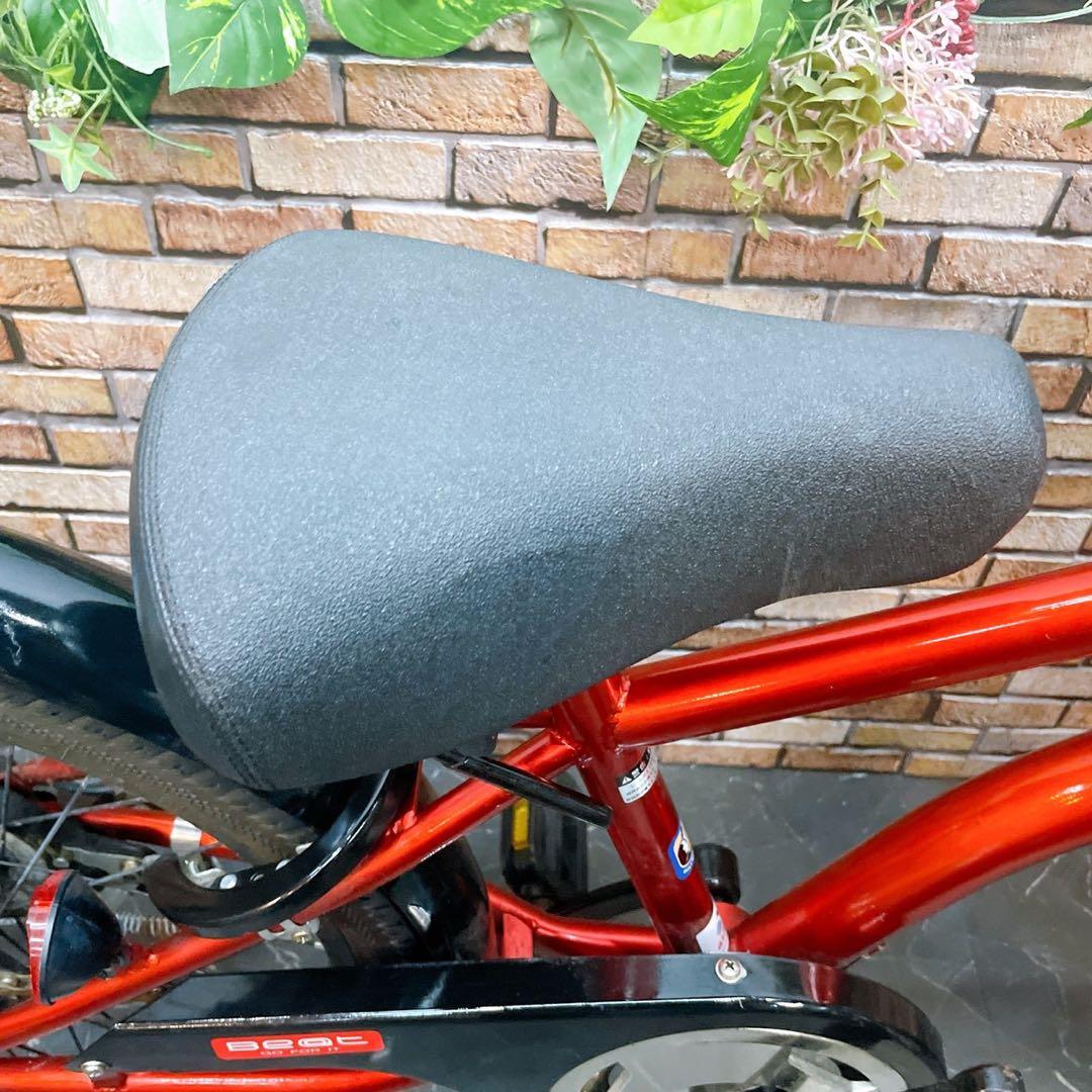 【82】子供用自転車 子供車 DRIDE beat レッド 20インチ