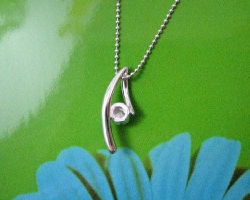 ◇２点セット ローズカットのリングとペンダントネックレス　ホワイトトパーズ流線