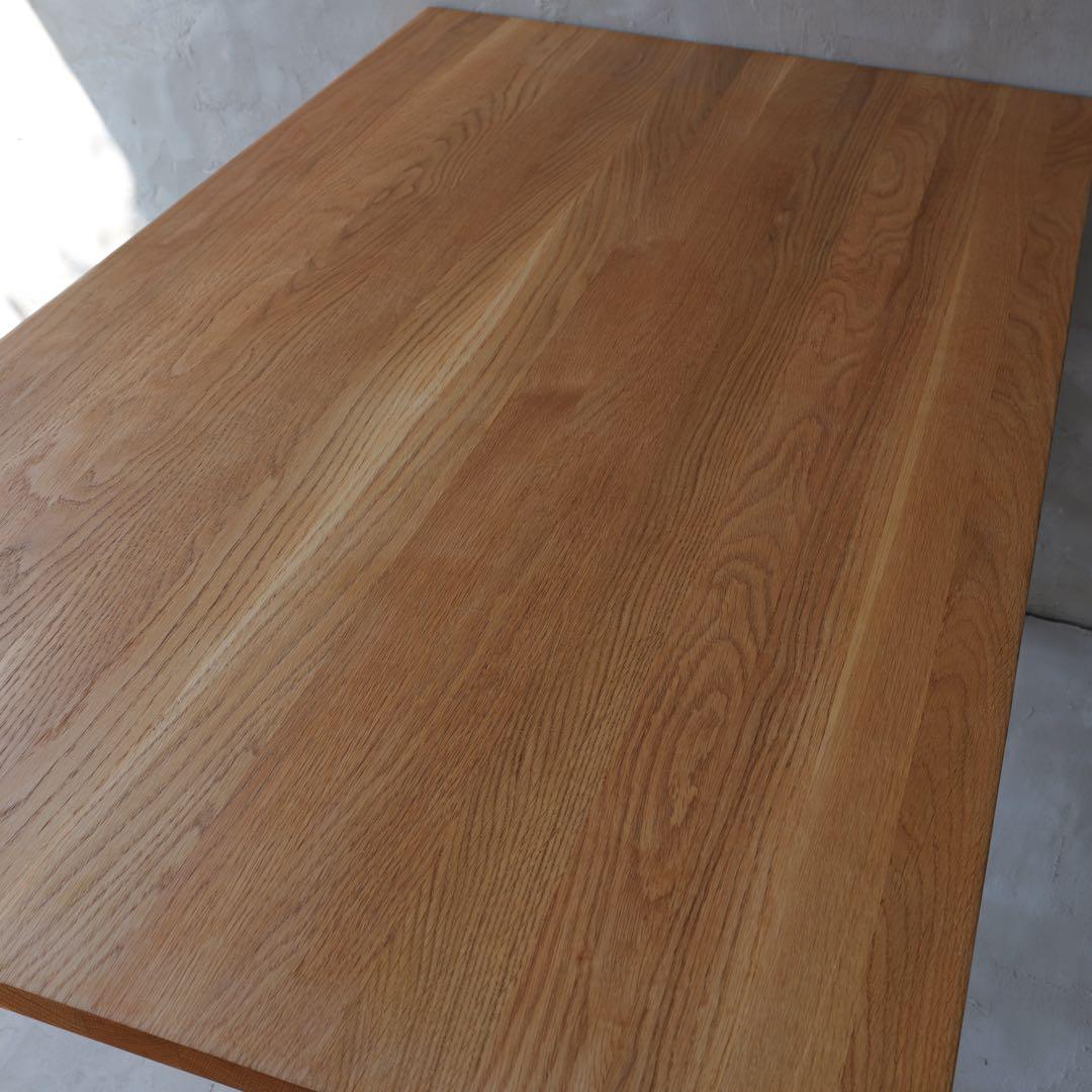 フルメンテ済み無印良品オーク無垢ダイニングテーブル【天板のみ】140×80×72