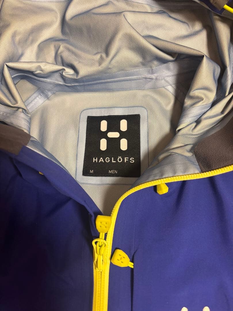 HAGLOFS ホグロフス GORE-TEX 青 マウンテンパーカー