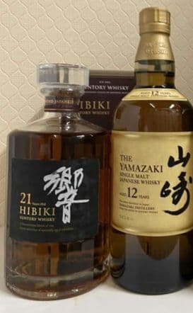 最終値下！希少！早い者勝ち！響21年700　山崎12年700各1本