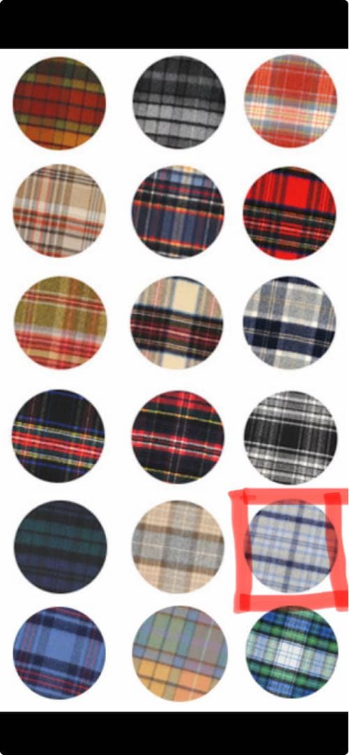 新品　Johnstons of Elgin チェック柄カシミヤ100%マフラー