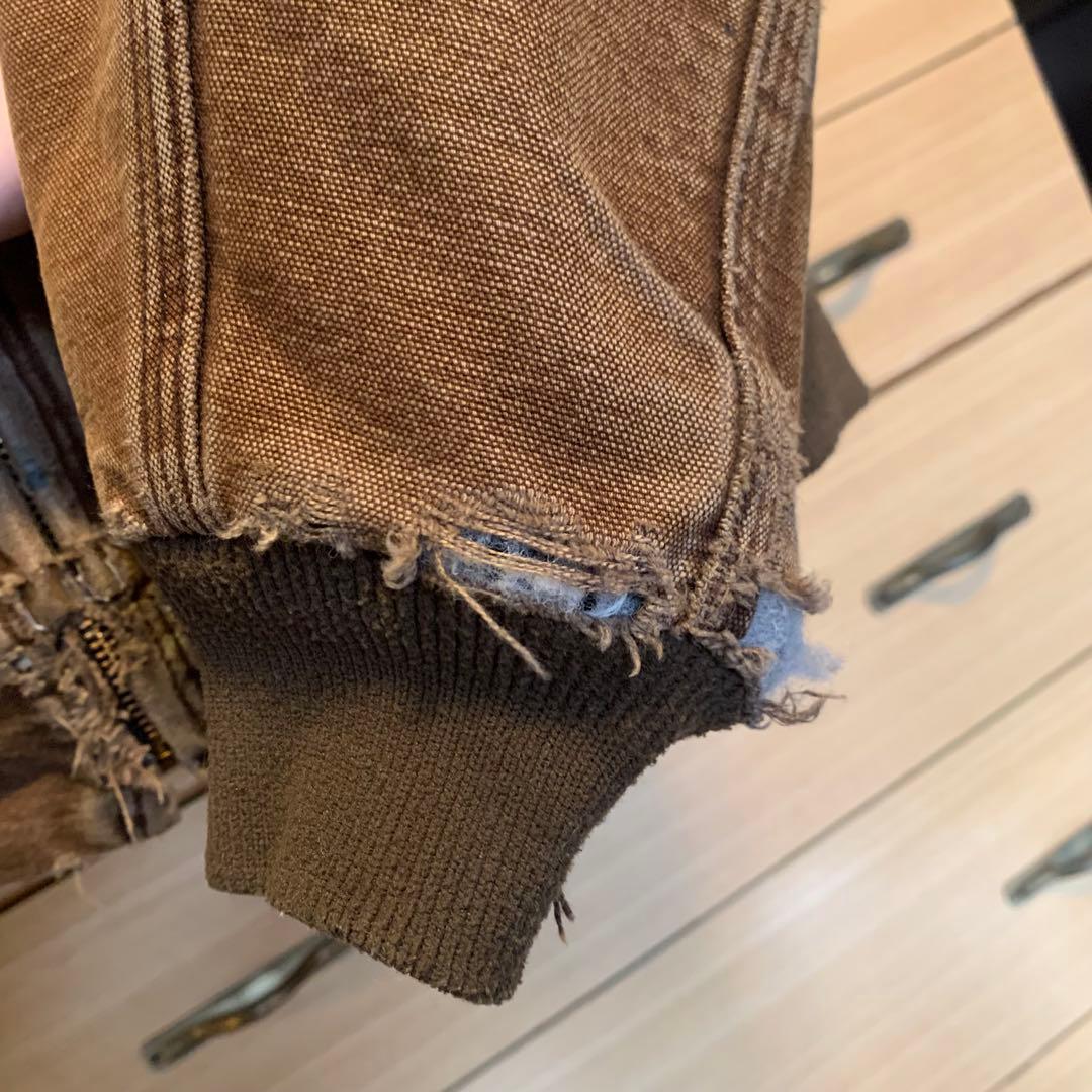 かず　90年代　希少サイズ　USA製　カーハート　アクティブジャケット