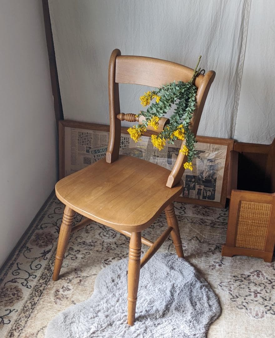 バーバックチェア　ヴィンテージ　木製椅子　チェア　イギリス　アーコールお好きな方