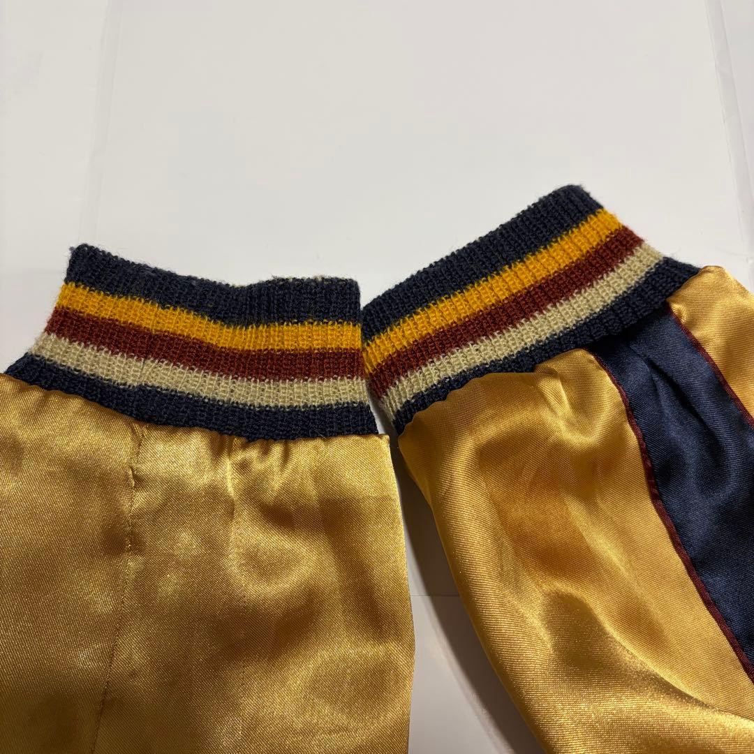 TAILOR 東洋 スカジャン リバーシブル　復刻タグ ブラウン/ゴールド刺繍