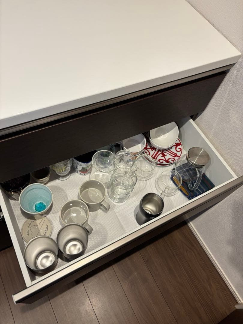 送料込 美品　完成品　キッチンカウンター レンジ台　120cm