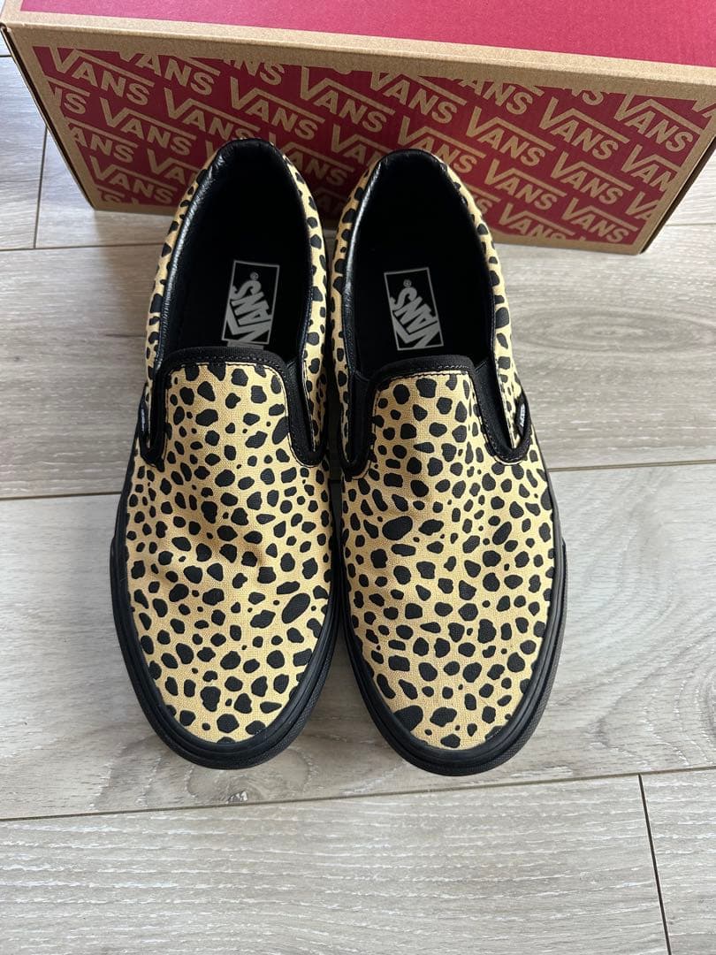 VANS レオパード　スリッポン　28センチ