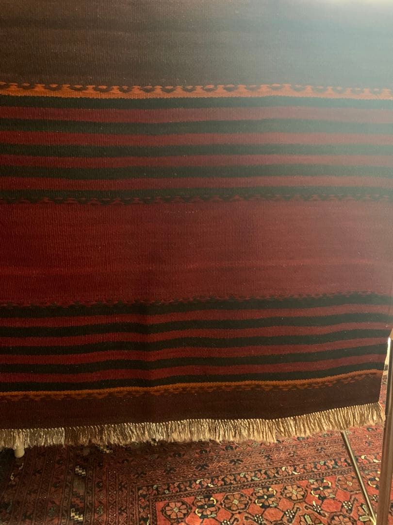 キリム　アフガニスタン　ビィンテージ　95×140