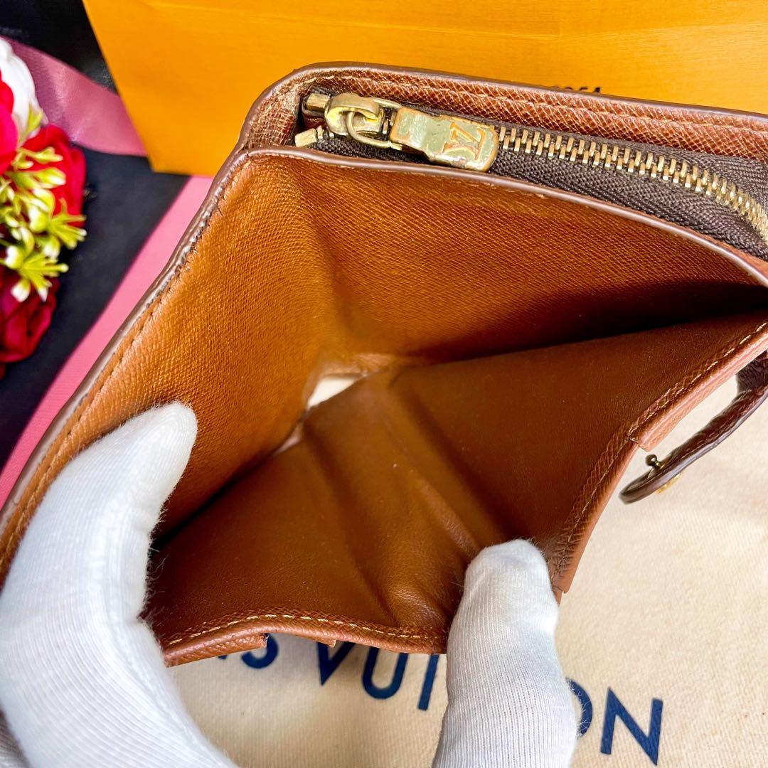 Kazuki Okamura様ヴィトン モノグラム コンパクトジップ 折り財布