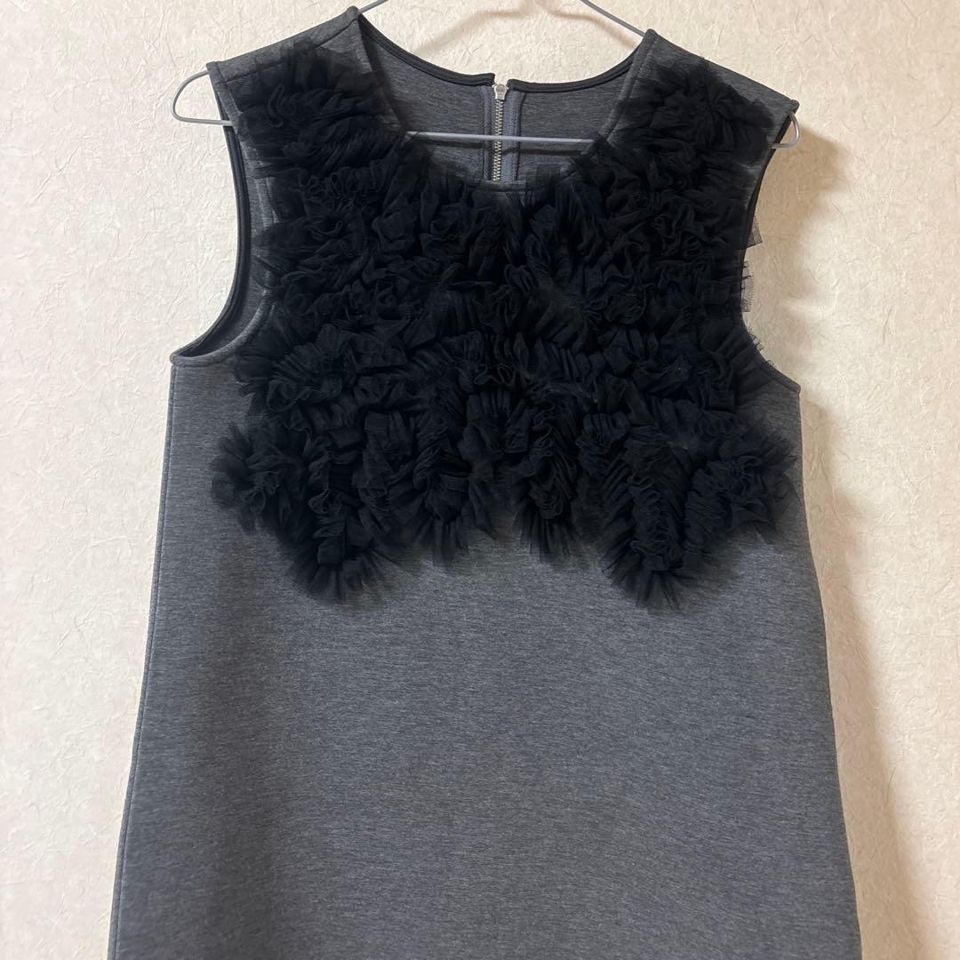 お値下げ　bibiy. 同型SWAN FRILL OP 　スワンフリルワンピース