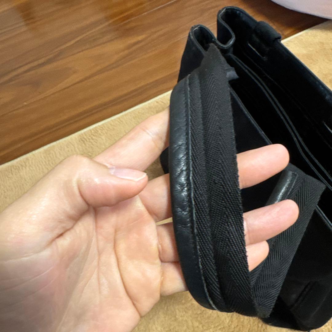 ✨大人気✨PRADA ブラック トートバッグ キャンバス 白タグあり