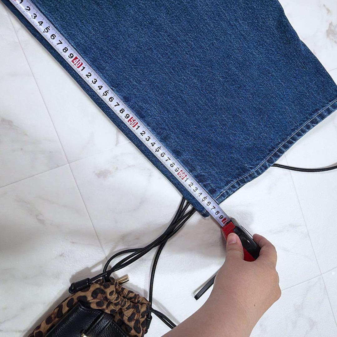 美品　スローブイエナ LE DENIM BARE BK サロペット 25年製