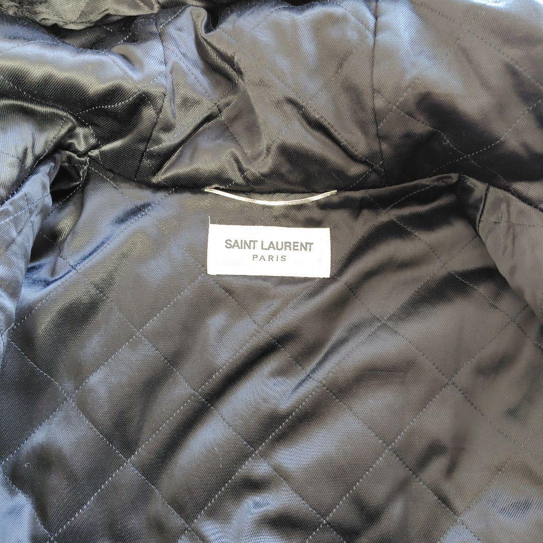 サンローランパリ 希少ブラックファーブルゾン ケリングタグ付き