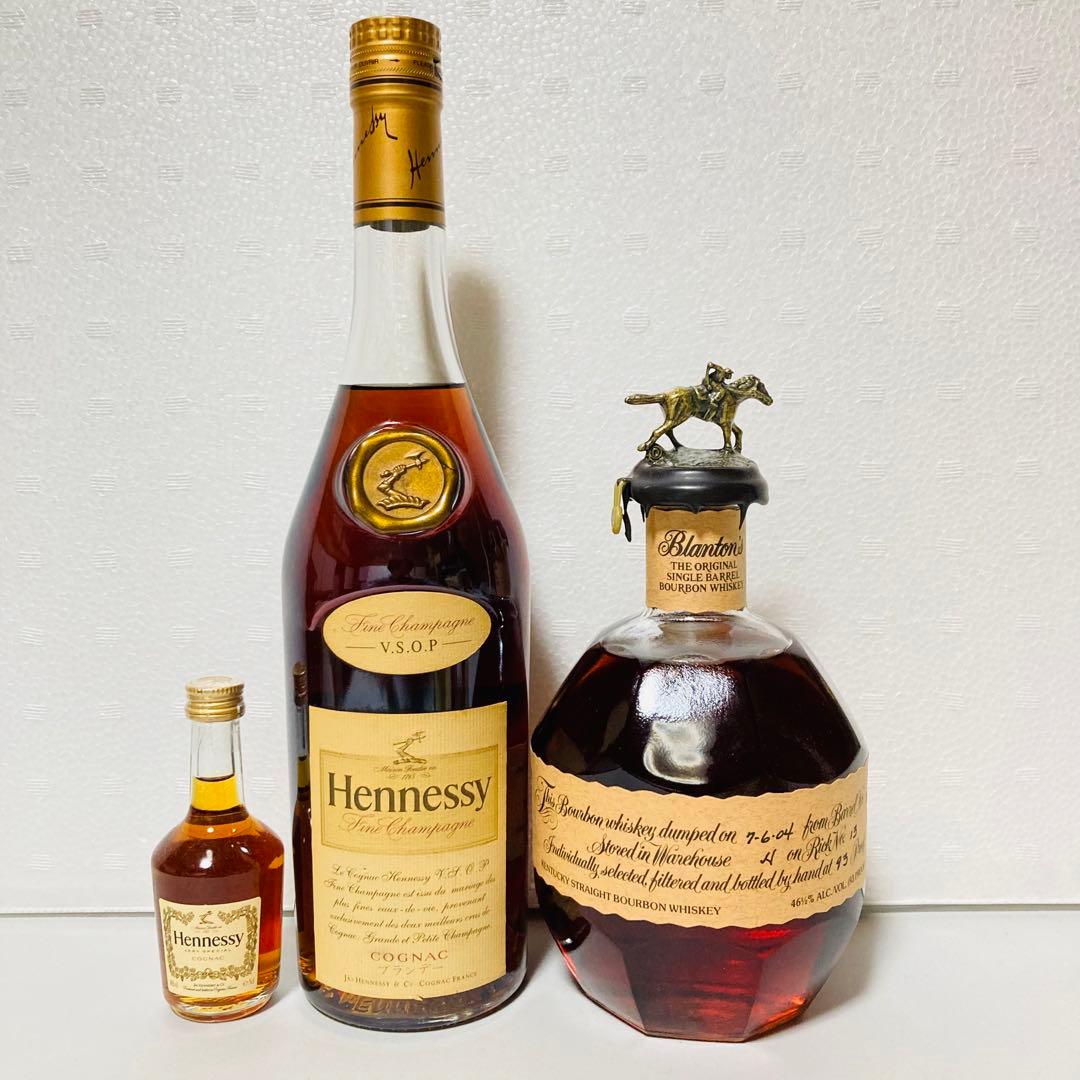 まとめ売り　ブラントン　ヘネシー　モエシャンドン　山崎12年　シーバスリーガル等