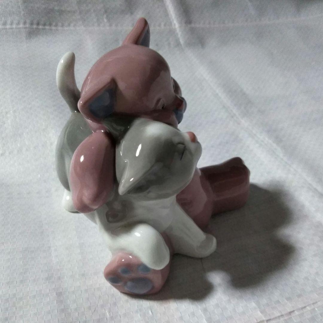 NAO 猫 くま 置物 LLADRO