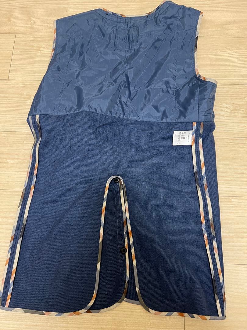 山陽商会100年コートダブルトレンチコート黒L