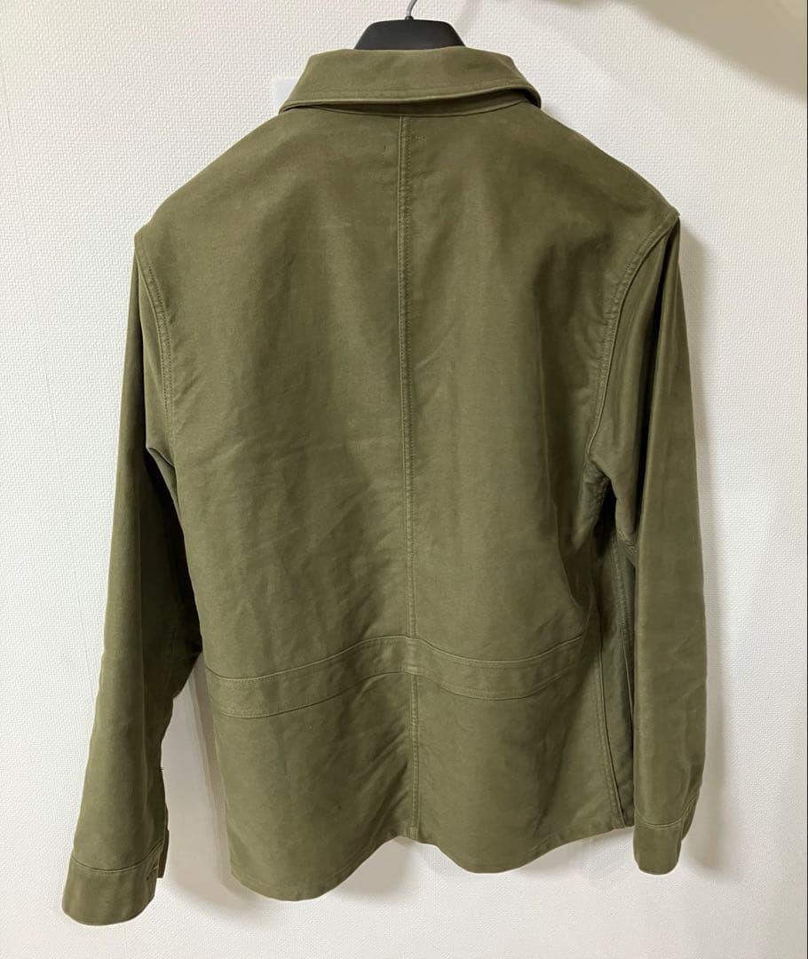 【専用】FOB FACTORYフレンチ モールスキン ジャケット　オリーブ