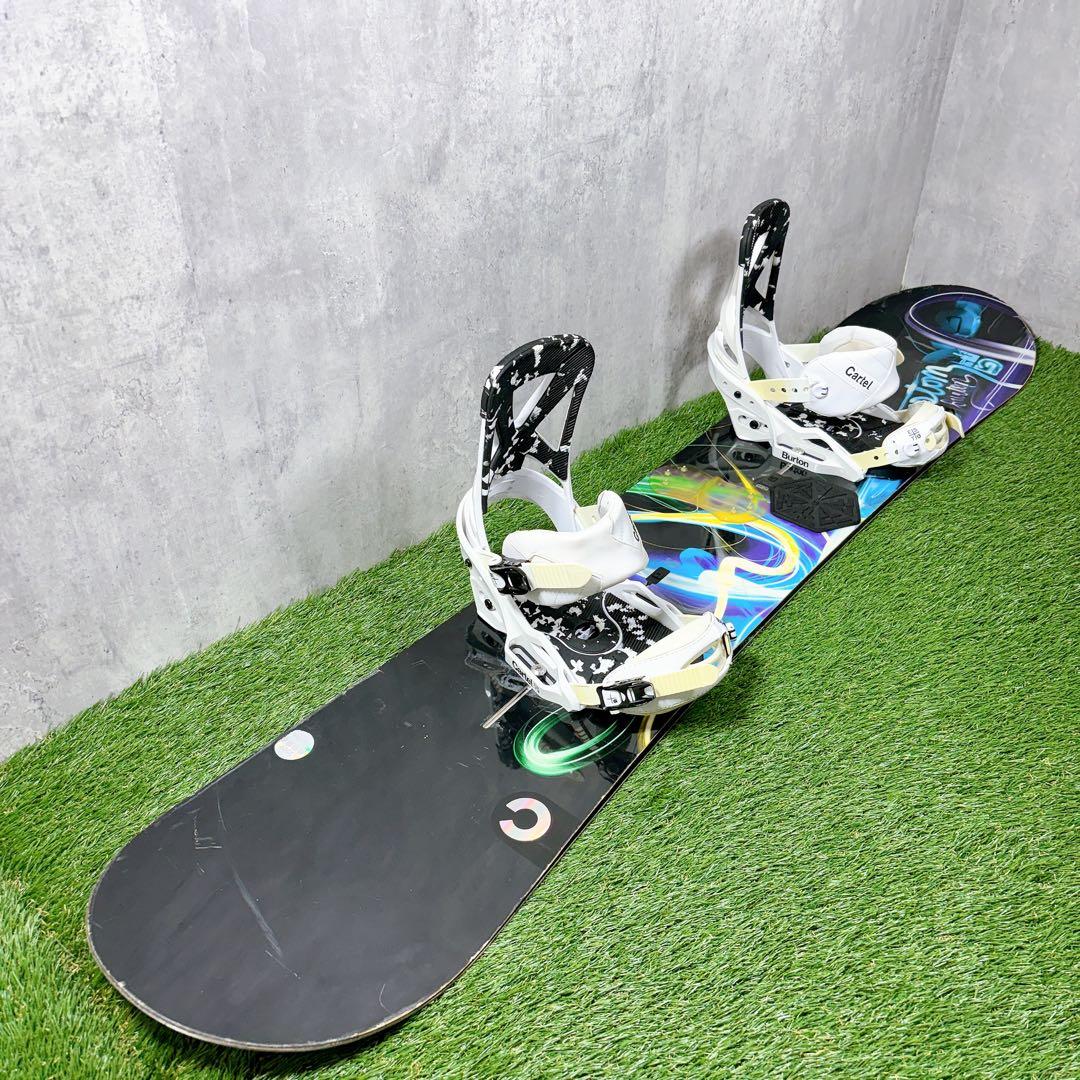 BURTON Custom 151cm CARTEL メンズ スノーボードセット