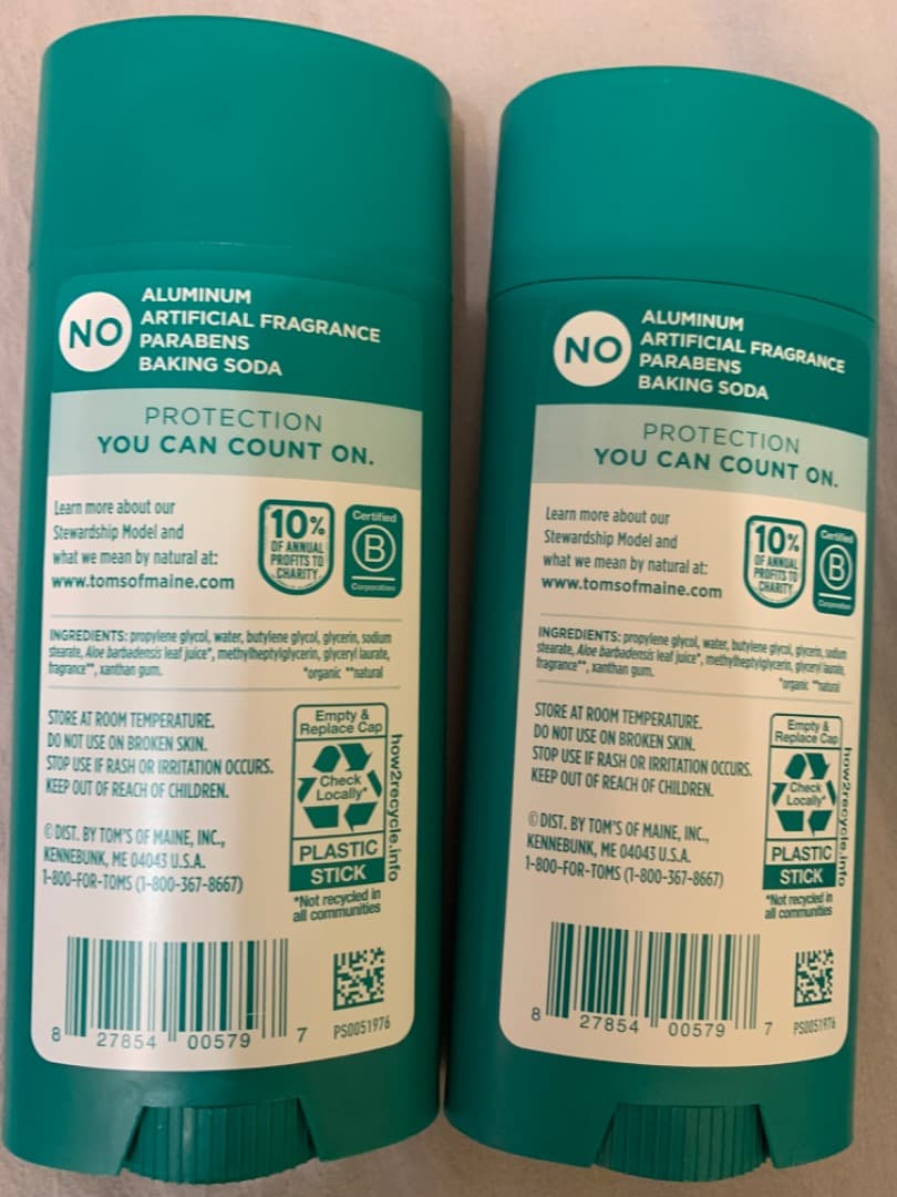 Tom's of Maine Deodorant ２本　他