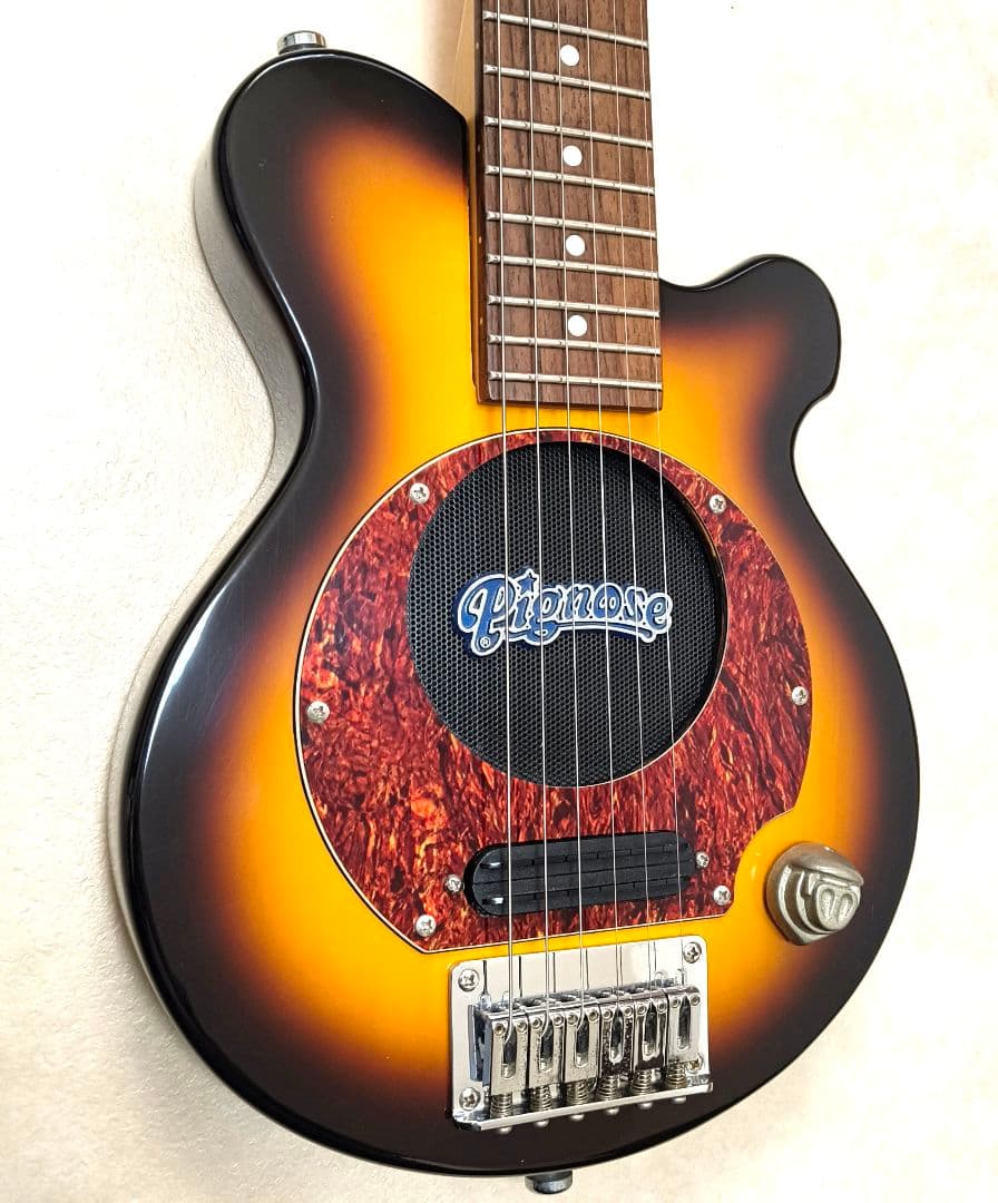 【美品】PIGNOSE アンプ内蔵ミニギター BS ピグノーズ トラベルギター