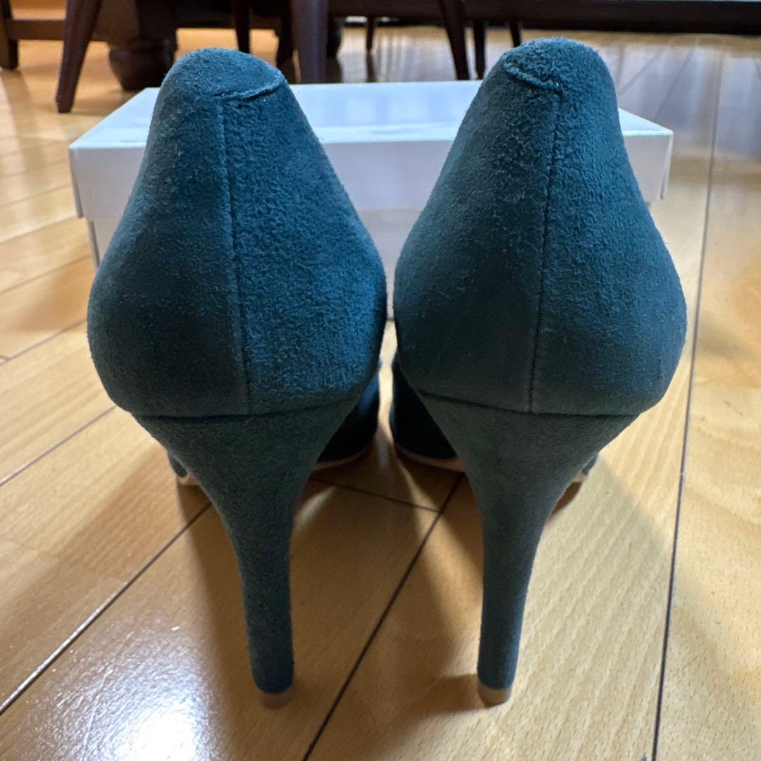 【超美品】【未使用品】ダイアナ スエード ハイヒール 23cm パンプス