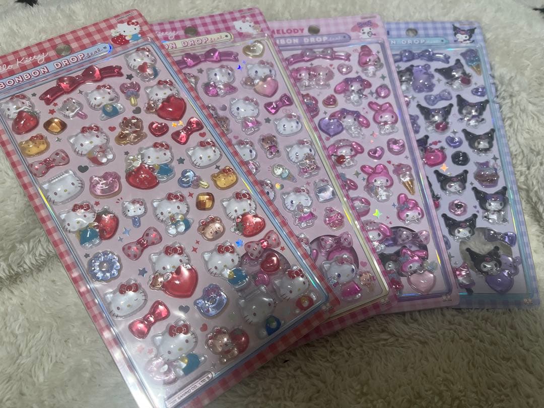 ボンボンドロップシール　正規品　サンリオ第二弾　８枚　コンプリートセット
