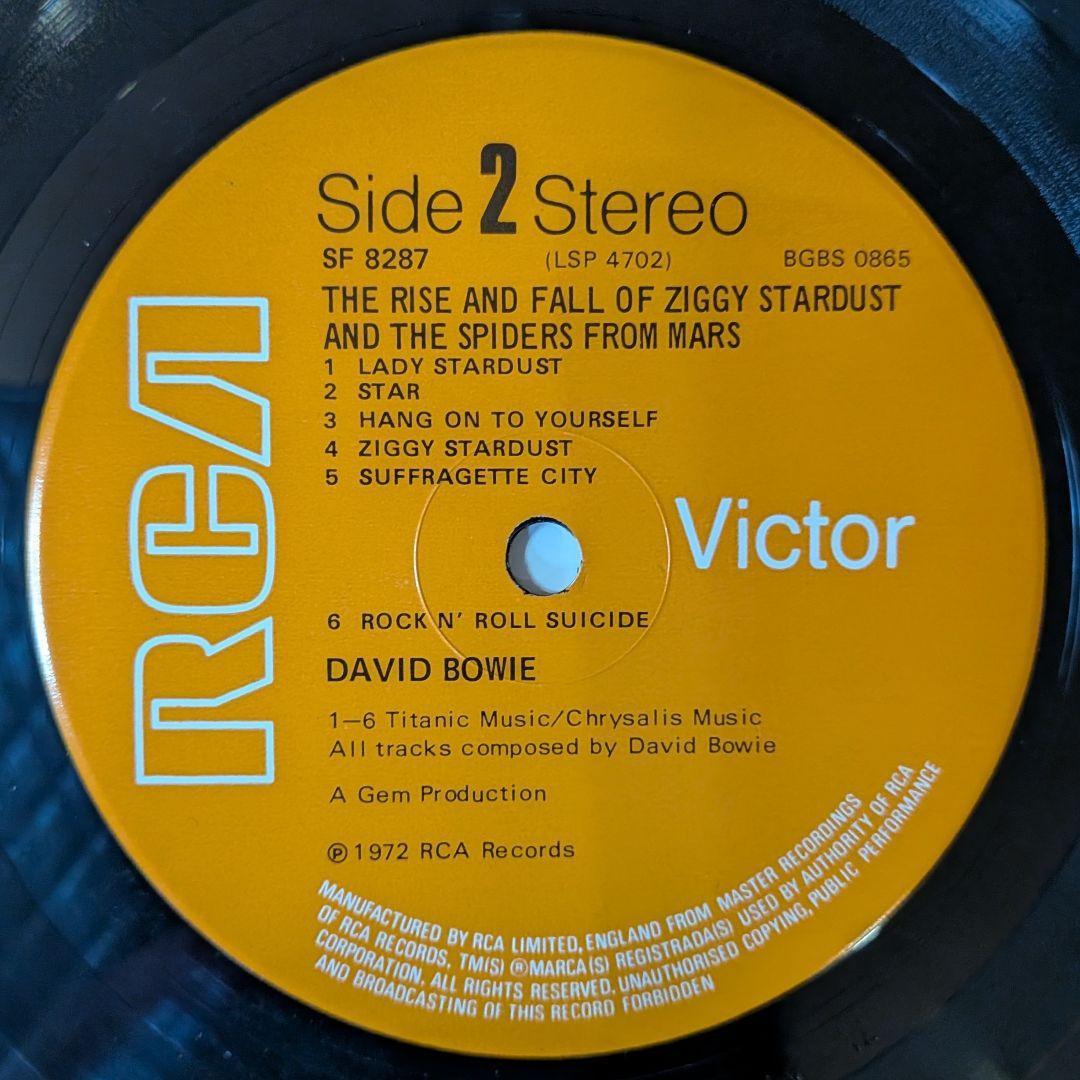 や*ん様 UK初期 (1E/1E)デヴィッド・ボウイ ZIGGY STARDUS