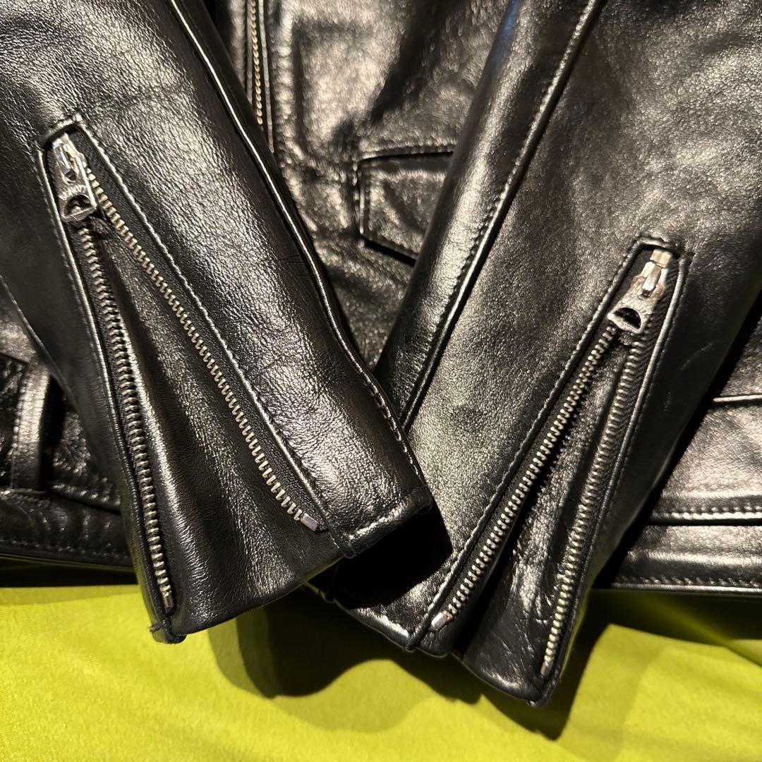 schott 613uht ダブルライダースジャケット