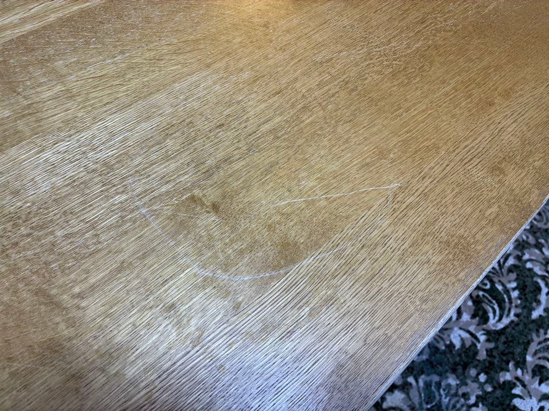 柏木工　ダイニングテーブル 傷あり