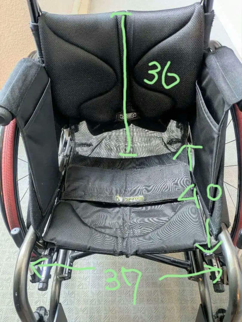 OX自走用車椅子 　介助用車椅子　オーエックス　マツナガ　車いす　車イス