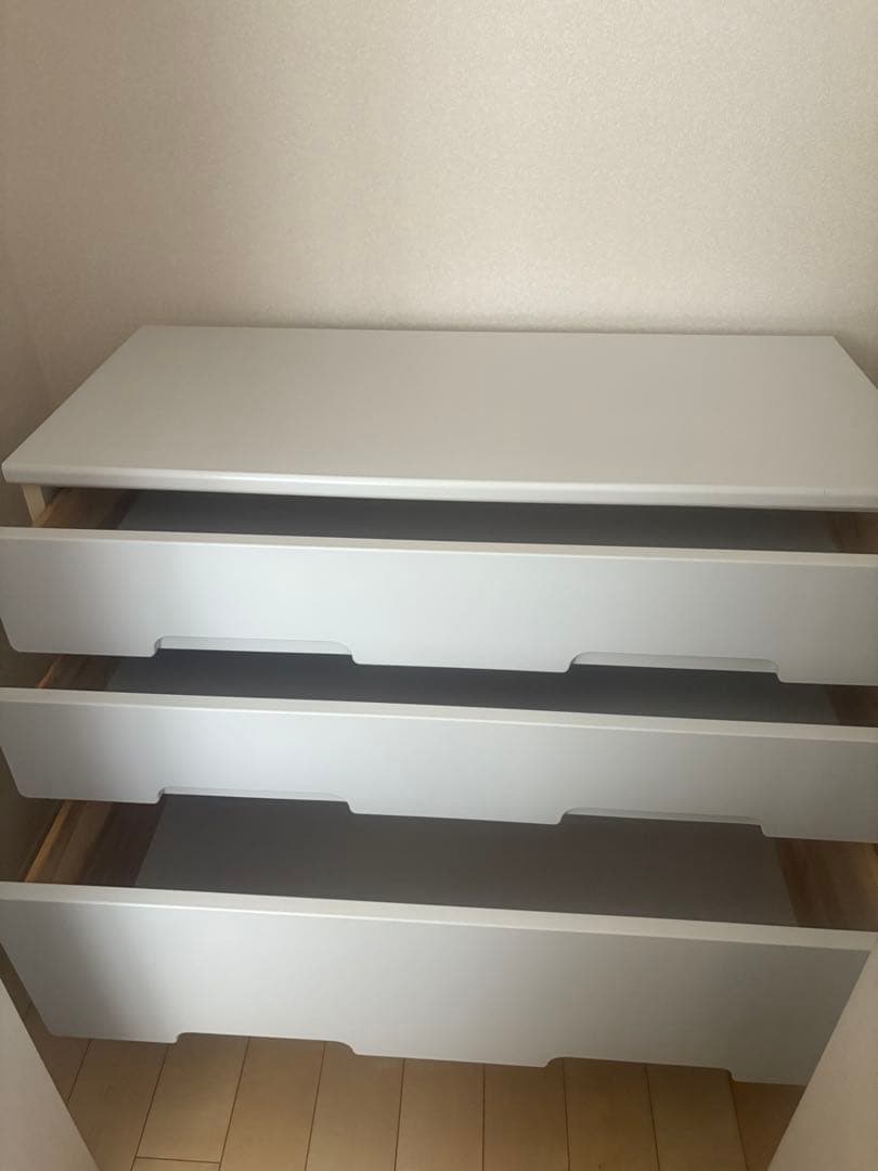 チェスト　引き出し3段