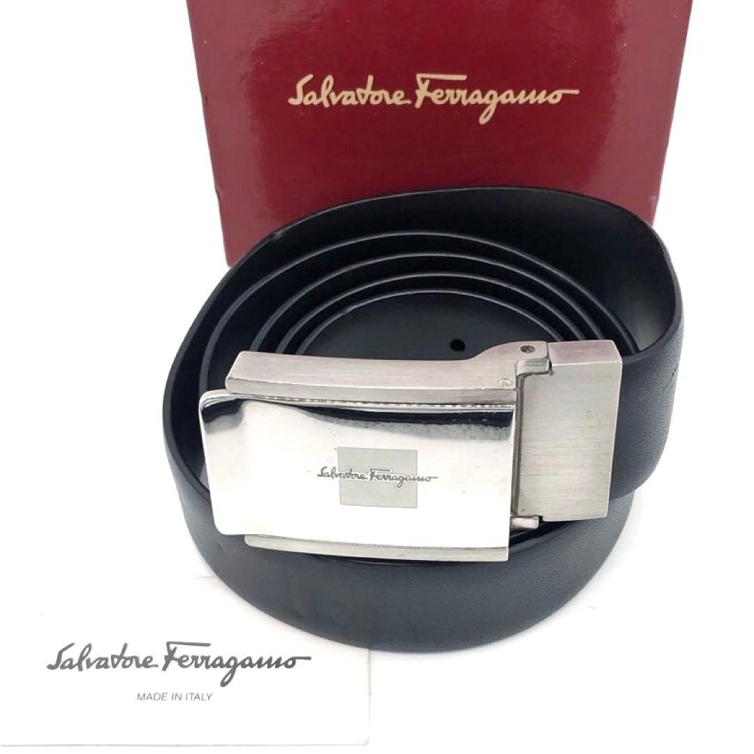 専用✨サルヴァトーレフェラガモ レザー　ベルト ブラック