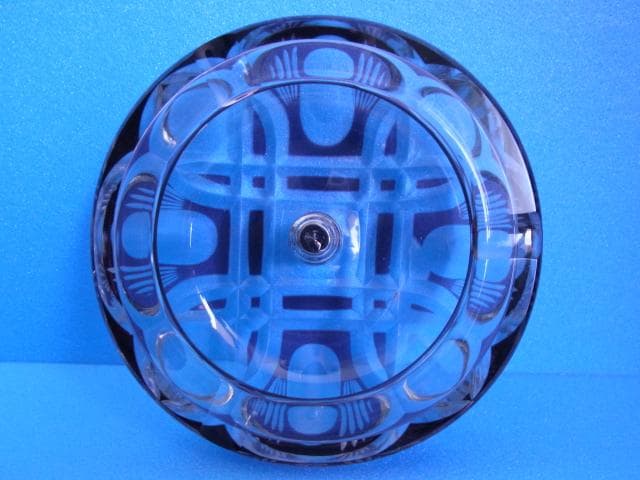 未使用品　和ガラス　切子　煙草セット　三越　戦前　デットストック　昭和レトロ